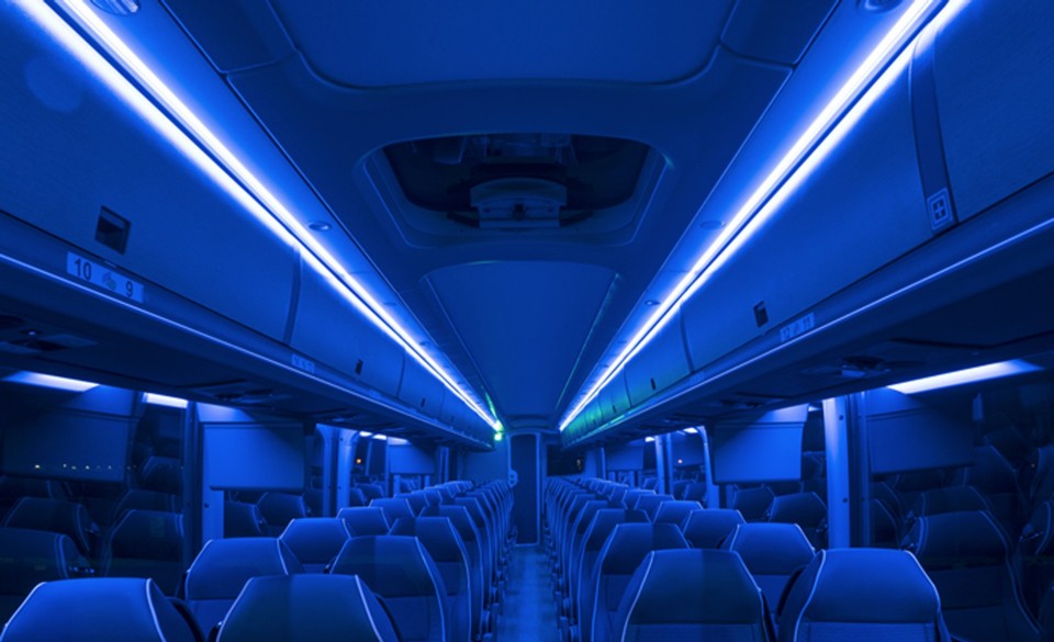 EL Bus Interior Lighting